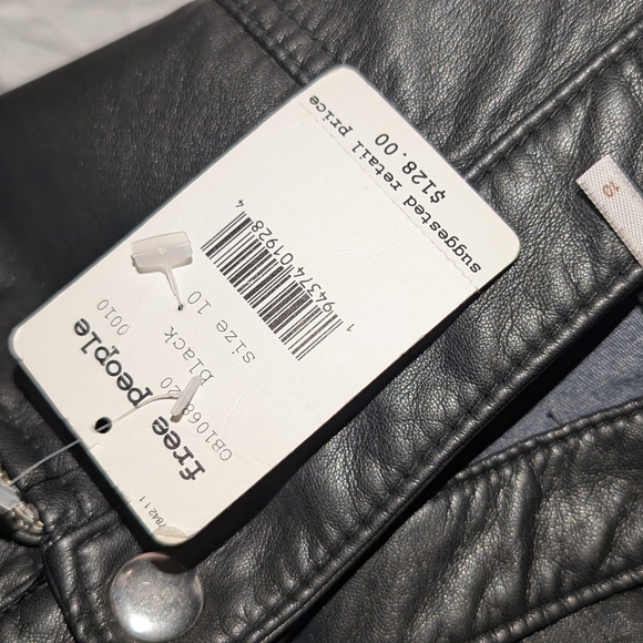 NWT Free People Black Tactical Pants - Picture 5 of 5